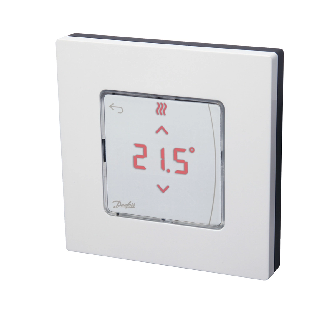 088U2128 Danfoss Icon2 Aufputzraumthermostat 24V, mit LED-Display-Version, Aufputz